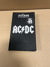 AC/DC Little Black Songbook Acordes de Guitarra Letras 80 Músicas Livro de Música Rock comprar usado  Enviando para Brazil