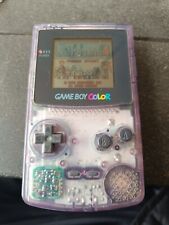 Nintendo - Game Boy - Gameboy Color Transparent Lila  Handheld-Spielkonsole comprar usado  Enviando para Brazil