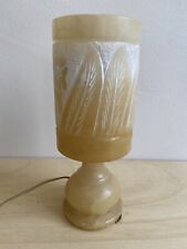 Vintage alabaster lamp d'occasion  Expédié en Belgium