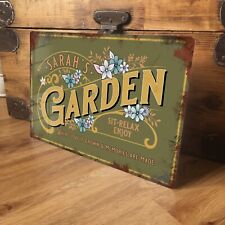 Personalised garden sign for sale  NEWPORT