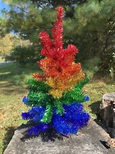 Rainbow tinsel tabletop for sale  Harleysville