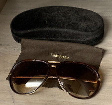 Óculos de sol feminino Tom Ford TF109 28F 63-10-135 cirila marrom dourado armação Itália comprar usado  Enviando para Brazil