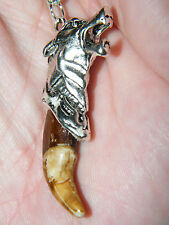 Tooth necklace wolves for sale  Tucson