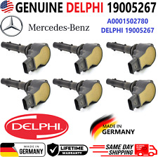 Bobinas de ignição Delphi x6 genuínas do fabricante de equipamento original para 2005-2014 Mercedes-Benz V6, A0001502780 comprar usado  Enviando para Brazil