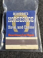 Vintage matchbook binion for sale  Keene