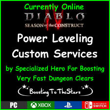 Diablo 4 Power Leveling Boost Glyph Duriel Runs Sets Boss D4 Season 3 PC PS Xbox comprar usado  Enviando para Brazil