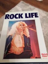 Rock life book for sale  MABLETHORPE