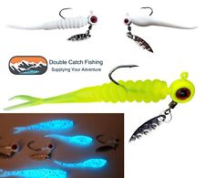 Bladed Jig Head and Plastics Pack (conjunto de 25 peças) – Crappie, Bass, Poleiro, Bluegill, usado comprar usado  Enviando para Brazil