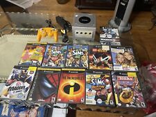 Nintendo GameCube Console And 11 Games Bundle Lot Tested Works Gamecube, used for sale  Shipping to South Africa