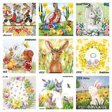 Easter paper napkins for sale  Shipping to Ireland