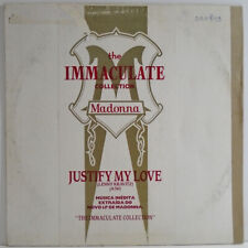 MADONNA JUSTIFY MY LOVE 33 RPM / 45 RPM BRASIL 1990 PROMO 12" LP WEA 6WP.2069 comprar usado  Brasil 