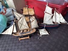 Vintage wooden ship for sale  KING'S LYNN