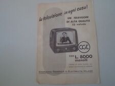 Advertising pubblicità 1955 usato  Salerno