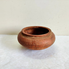 1930s Vintage Primitive Handcrafted Clay Pot Old Decorative Collectible Rare for sale  Shipping to South Africa