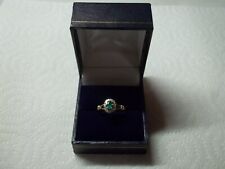 emerald ring yellow gold for sale  SOUTHAMPTON