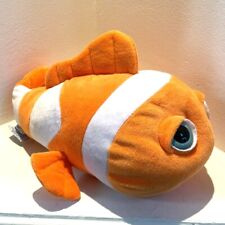 Buscando Nemo pez payaso 15" peluche animal de peluche juguete naranja a rayas mar segunda mano  Embacar hacia Argentina