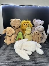 Jellycat London Lot Of 9 Plushes/bashful Bunnies,avocado,teddy Bears,monster Etc for sale  Shipping to South Africa