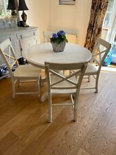 Wooden white table for sale  CHICHESTER