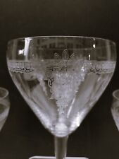 Verres eau cristal d'occasion  La Ferrière-sur-Risle