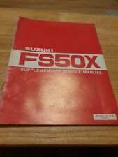 Suzuki fs50 fs50x for sale  MARCH