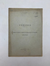 Feronia. estratto dal usato  Italia