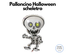 Palloncini halloween scheletro usato  Civitavecchia