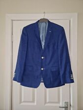 Mens blue blazer for sale  WREXHAM