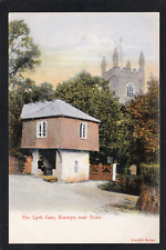 Postcard Kenwyn nr Truro Cornwall church The Lych Gate for sale  Shipping to South Africa
