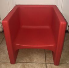 SILLA CUBO ROJO 3 refuerzo abatible asiento infantil - 2 alturas EE. UU. FÁBRICA DE NIÑOS segunda mano  Embacar hacia Argentina