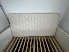 The Little Green Sheep Natural Twist Cot Bed  Mattress 140 X 70 cm , used for sale  LEICESTER