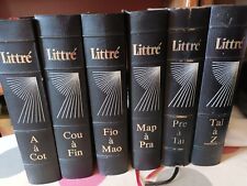 Dictionnaire littré volumes d'occasion  Saint-Genis-de-Saintonge