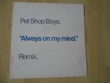 Usado, Pet Shop Boys ‎ Always On My Mind (remix) 1987  12" segunda mano  Embacar hacia Argentina