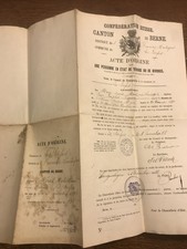 Lettre ancienne 1880 d'occasion  Belfort