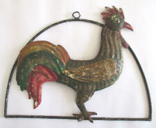 IRON ROOSTER WALL HANGING EMBOSSED for sale  Shipping to South Africa