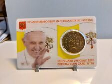 Vatikan coincard 10 gebraucht kaufen  Knielingen
