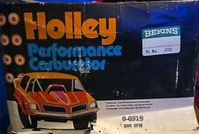 Holley performance carburetor for sale  Vienna