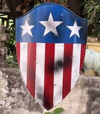 Captain America Shield World War 2 Shield Triangle Shield Metal 24" (Réplica) comprar usado  Enviando para Brazil