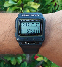 Relógio masculino Casio S-50W módulo 211 vintage feito no Japão funciona bem comprar usado  Enviando para Brazil