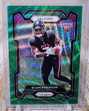 2023 Panini Prizm - Bijan Robinson Green Wave Prizm #305 Atlanta Falcon for sale  Shipping to South Africa