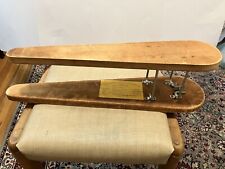 Usado, Tabla de planchar vintage con manga plegable de madera de doble cara modelo ""La Reina segunda mano  Embacar hacia Mexico