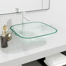 Basin glass 42x42x14 for sale  SOUTHALL