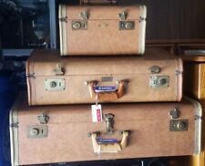 Vintage tan suitcase for sale  Bradenton