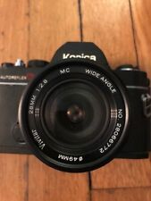 Used, Konica Autoreflex TC Manual 35MM Camera w/ Viatar 28MM 1:2.8 MC Wide Angle Lens for sale  Shipping to South Africa