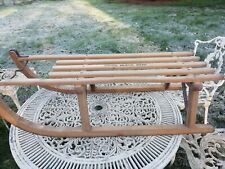 Vintage wooden sleigh for sale  Shipping to Ireland