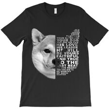 Camiseta Dog Lover Gift Shiba Inu Fox Dogs He Is Your Friend Your Partner Your T, usado comprar usado  Enviando para Brazil