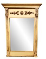 Lustro barokowe Trumeau Mirror rama drewniana rzeźbiona  ornamenty sztukateria, używany na sprzedaż  PL