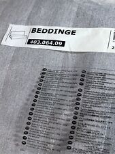 Używany, Ikea Beddings Knisa jasnoszary 3-osobowy pokrowiec na sofę 403.064.09 NOWY na sprzedaż  Wysyłka do Poland