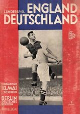Fútbol Programa 1930 Alemania V Inglaterra Juego Regional Reimpresión, usado comprar usado  Enviando para Brazil