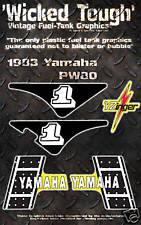 YAMAHA 1983 PW80 WICKED TOUGH DECAL GRAPHIC KIT, used for sale  Shipping to South Africa
