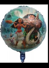 2 X 18" Moana Foil Balloons Kids/ Children's Happy Birthday Party Decoration for sale  Shipping to South Africa
